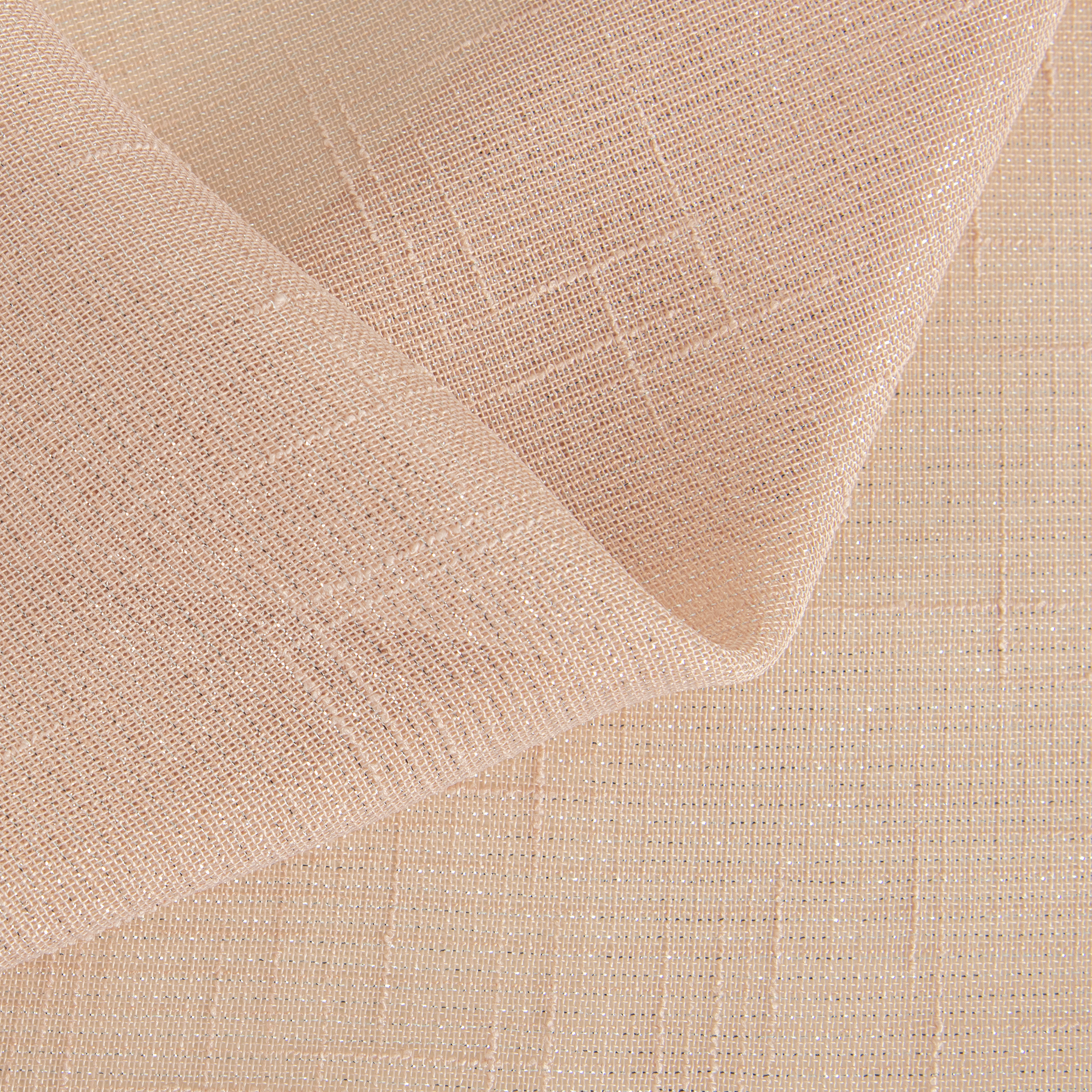 Voilage semi-transparent, Harlana, rose poudré H.260 x l.135 cm INSPIRE - 5