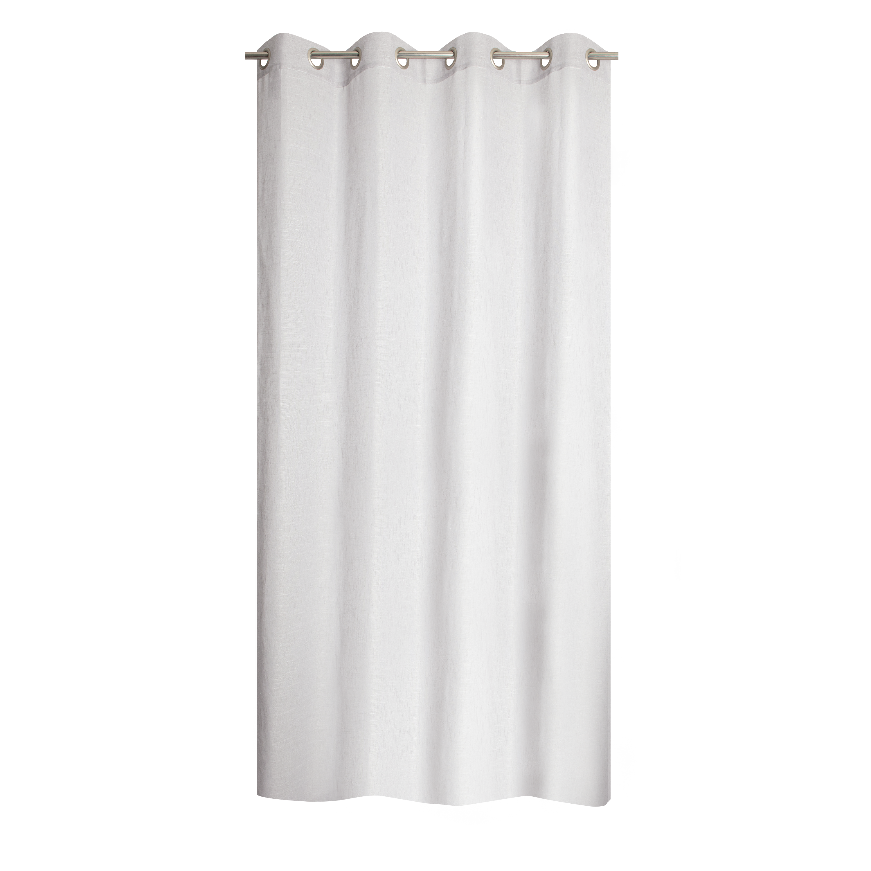 Visillo  ollaos Cambria  INSPIRE liso gris granito de 140x280cm - 7