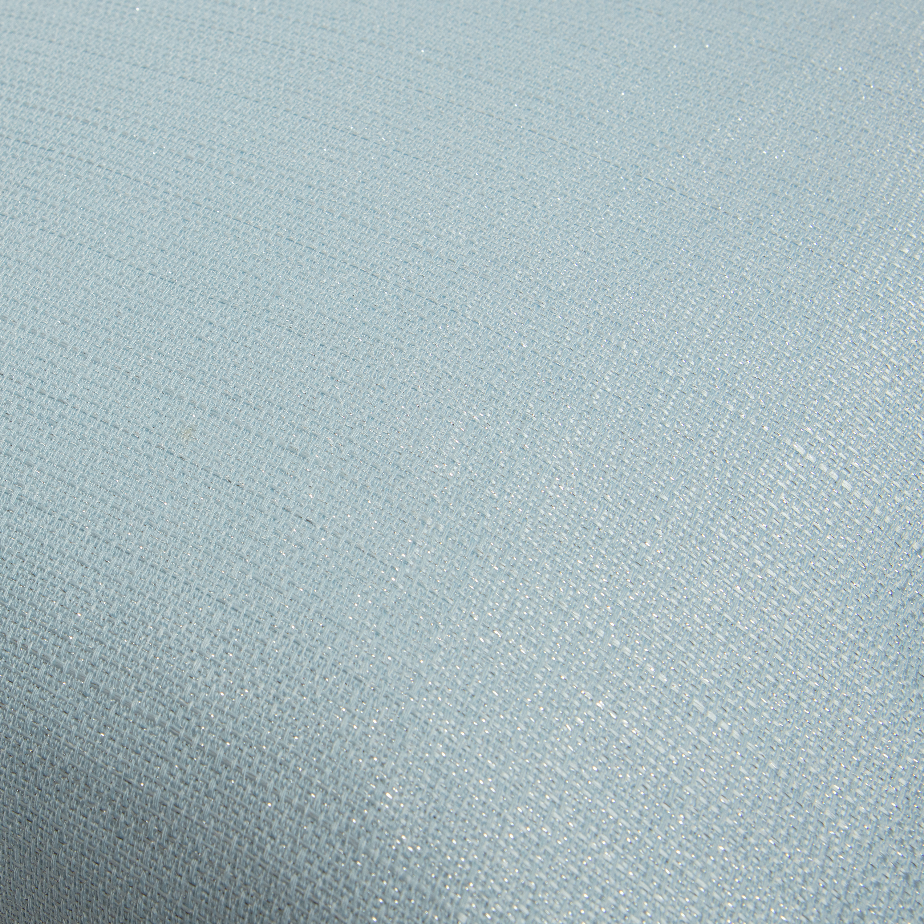 Cojín decorativo cuadrado Dario satén poliéster liso azul Fjord silver doble cara INSPIRE 45x45cm - 4