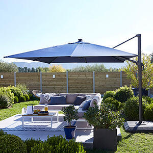 Toldo vela rectangular 4x6 m - Granate - THE SECRET HOME