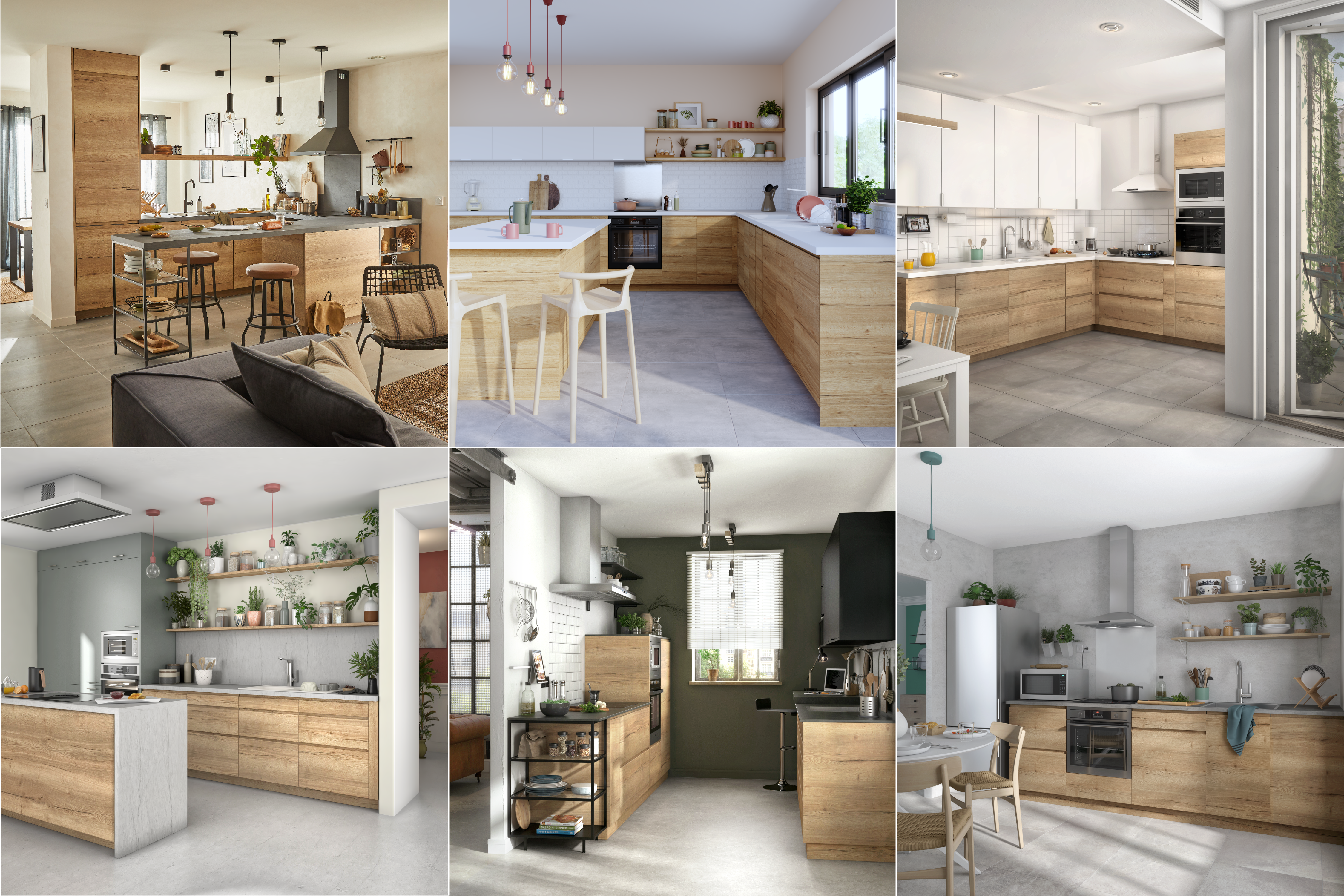 Ambiances de cuisine Delinia iD Tokyo Oak - 6