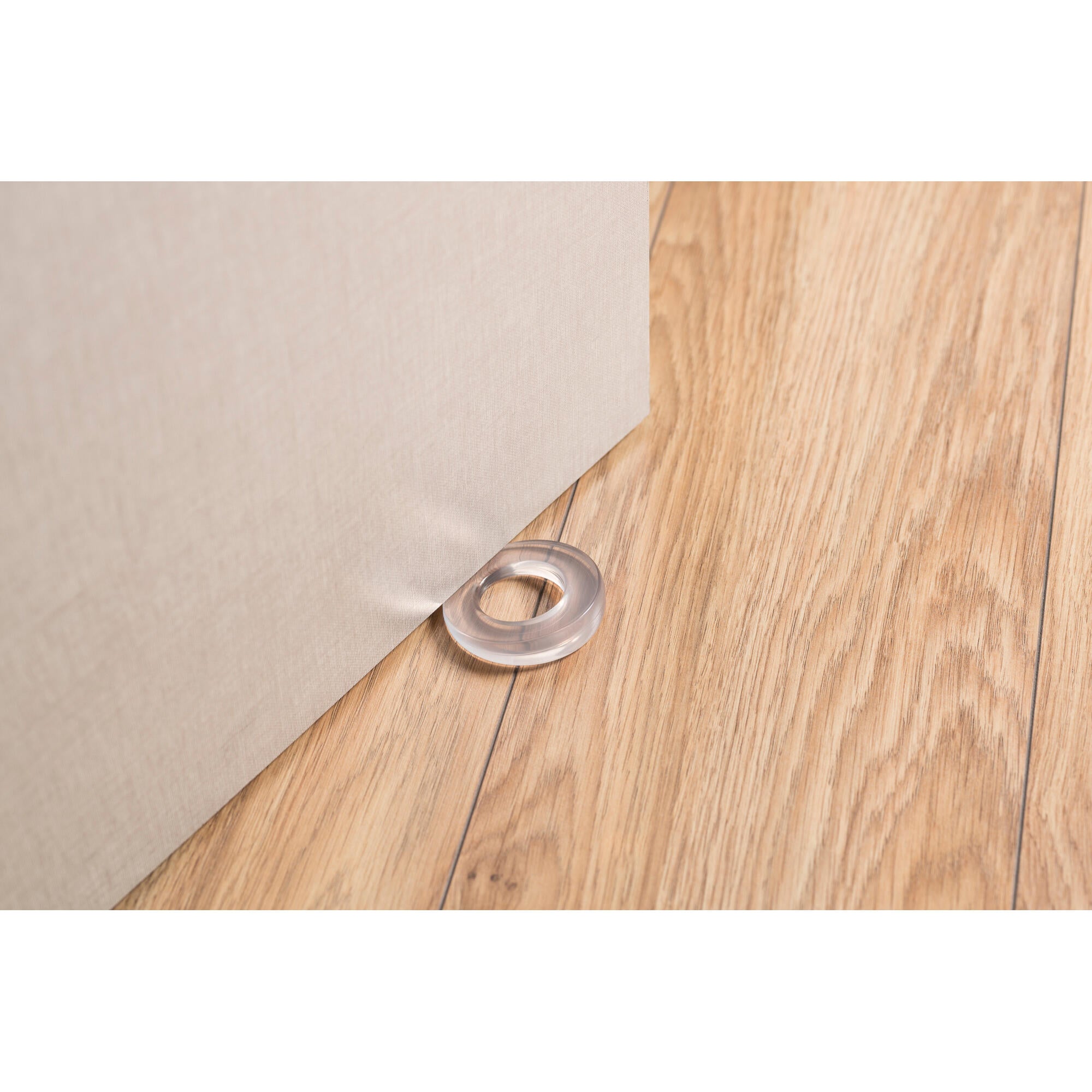 Cuneo REI Lock in Gomma vulcanizzata trasparente Lucido Ø 6.4 x H 1.5 cm - 2