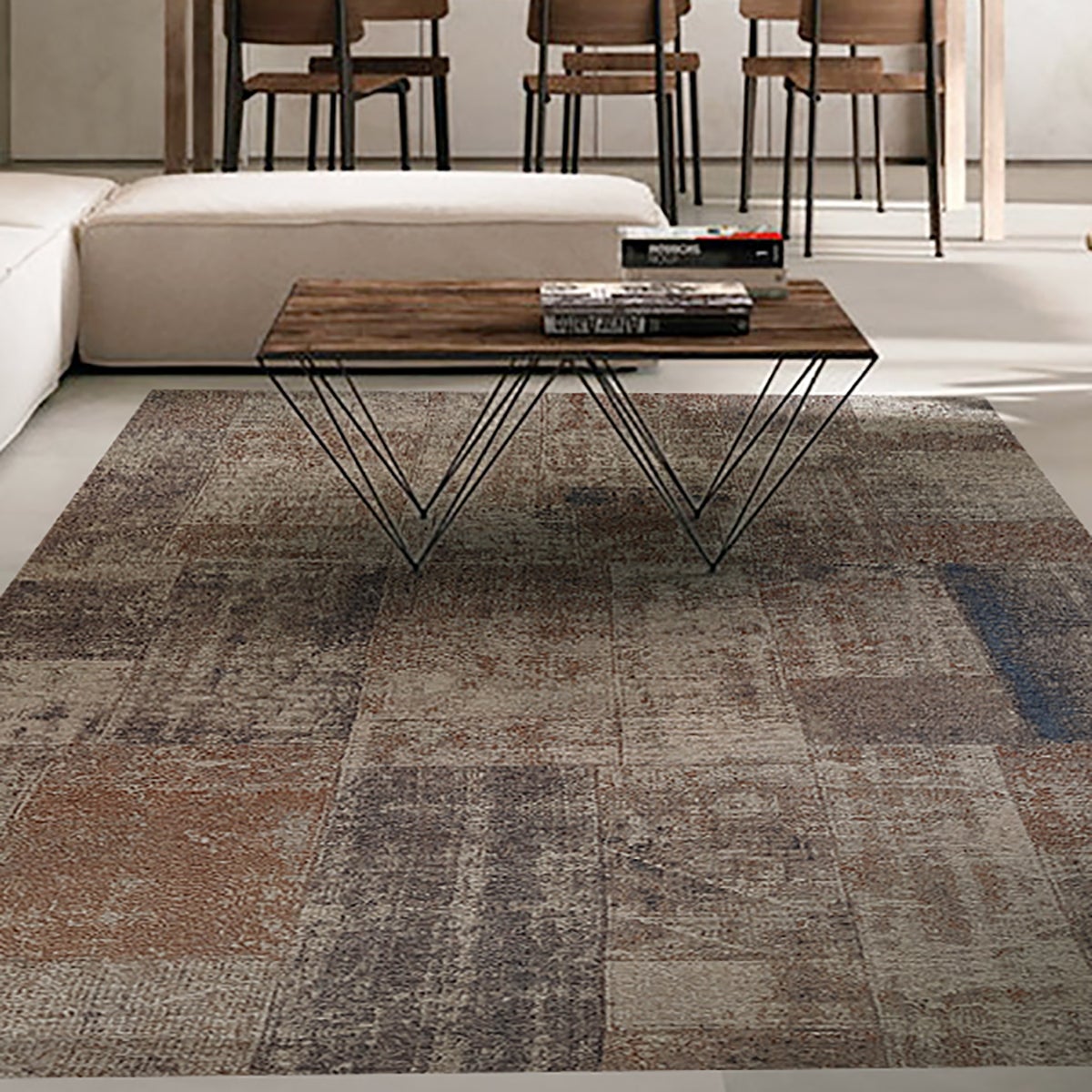 Tappeto Kilim in acrilico, L 190 x L 133 cm, marrone - 2