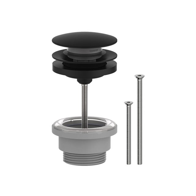 Piletta per lavabo click-clack HUBER attacco  1 1/4