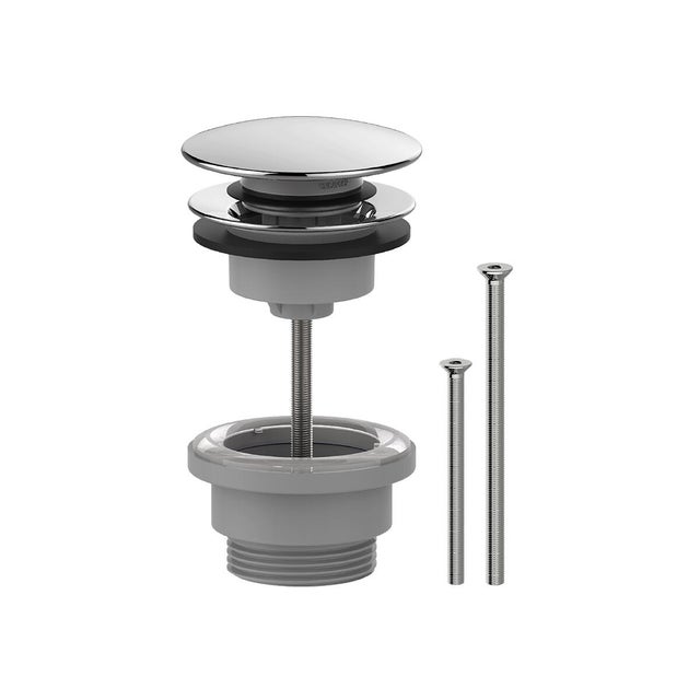 Piletta per lavabo click-clack HUBER attacco  1 1/4