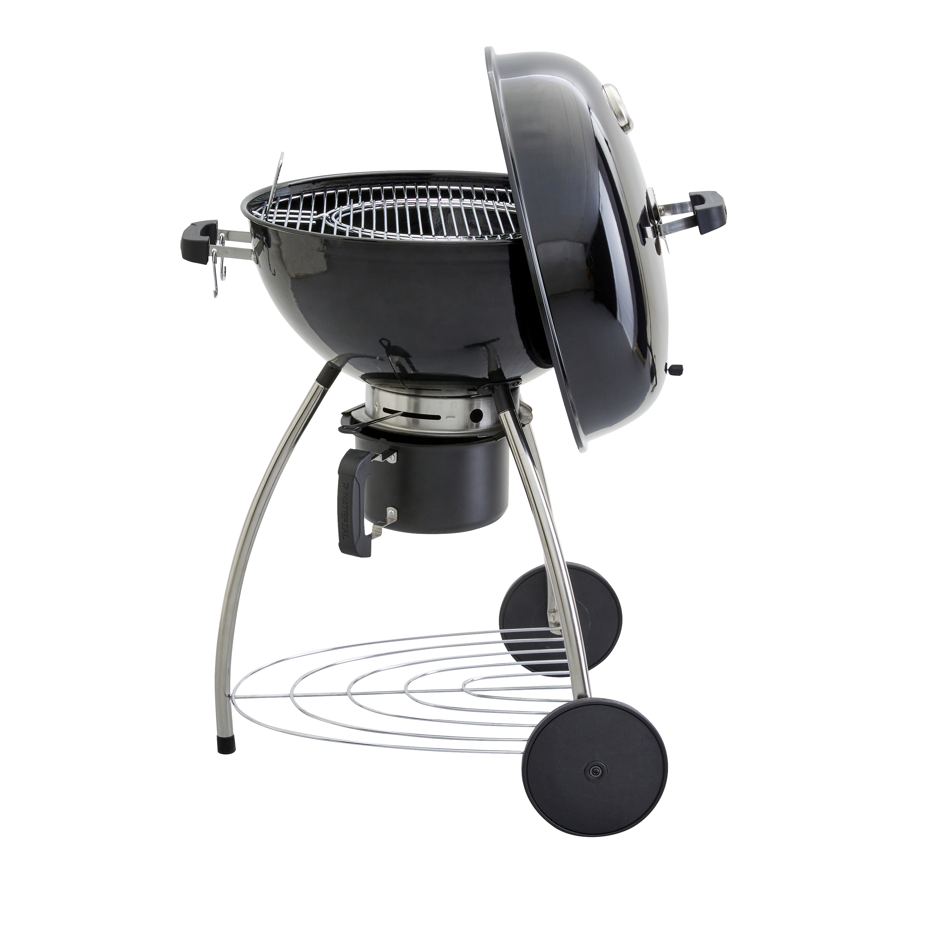 Barbecue a carbonella Phoenix Beta II nero NATERIAL ø 57 cm - 19
