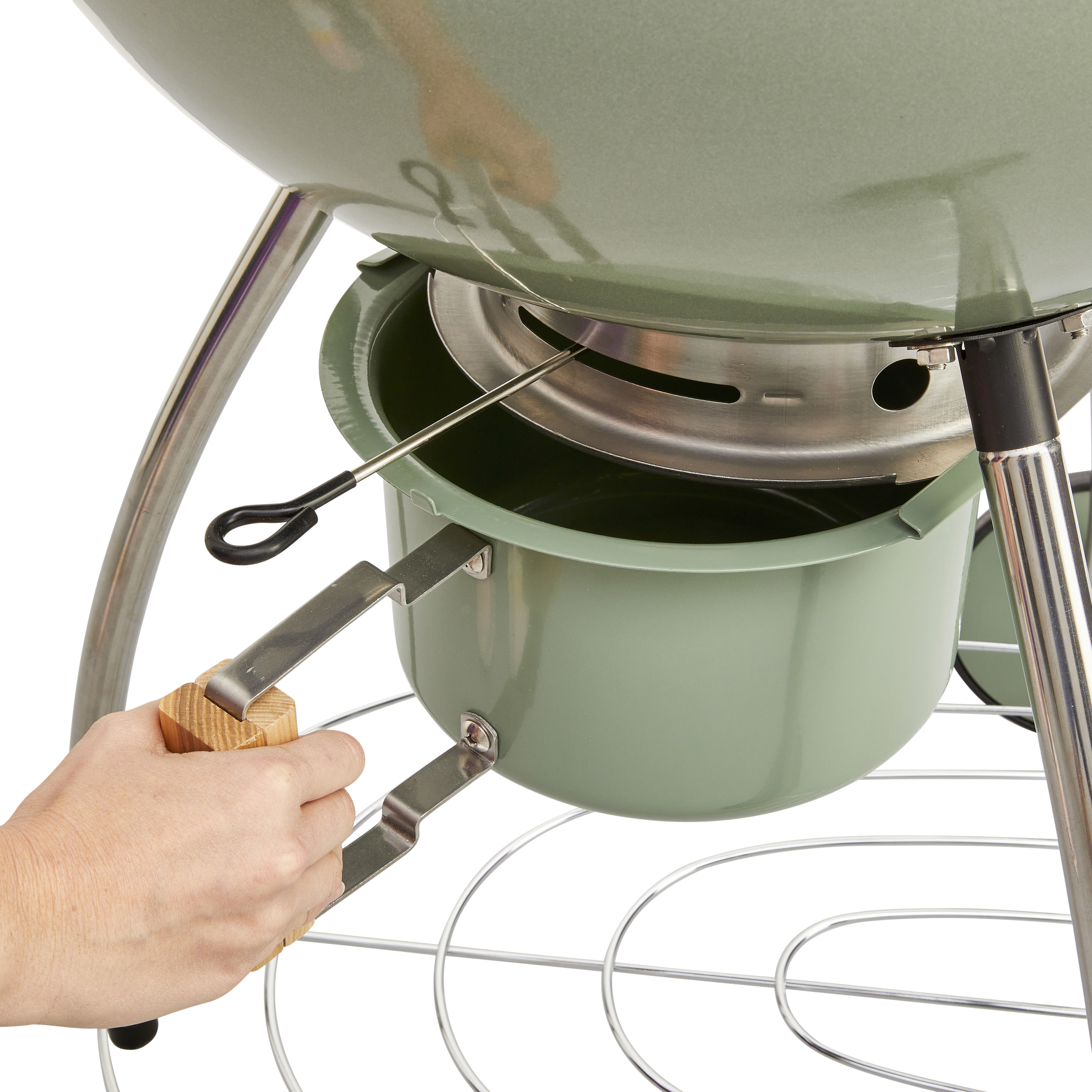 Barbecue a carbonella Phoenix Beta II verde NATERIAL ø 66 cm - 17