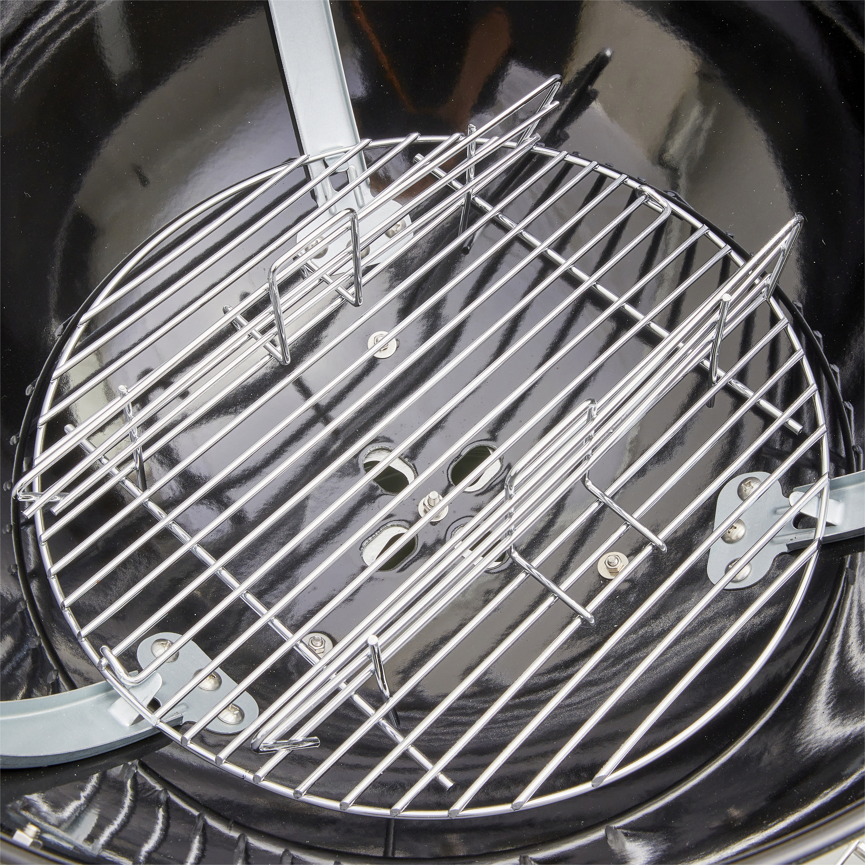Grill węglowy okrągły 54.5cm Phoenix Beta II zielony Naterial - 7