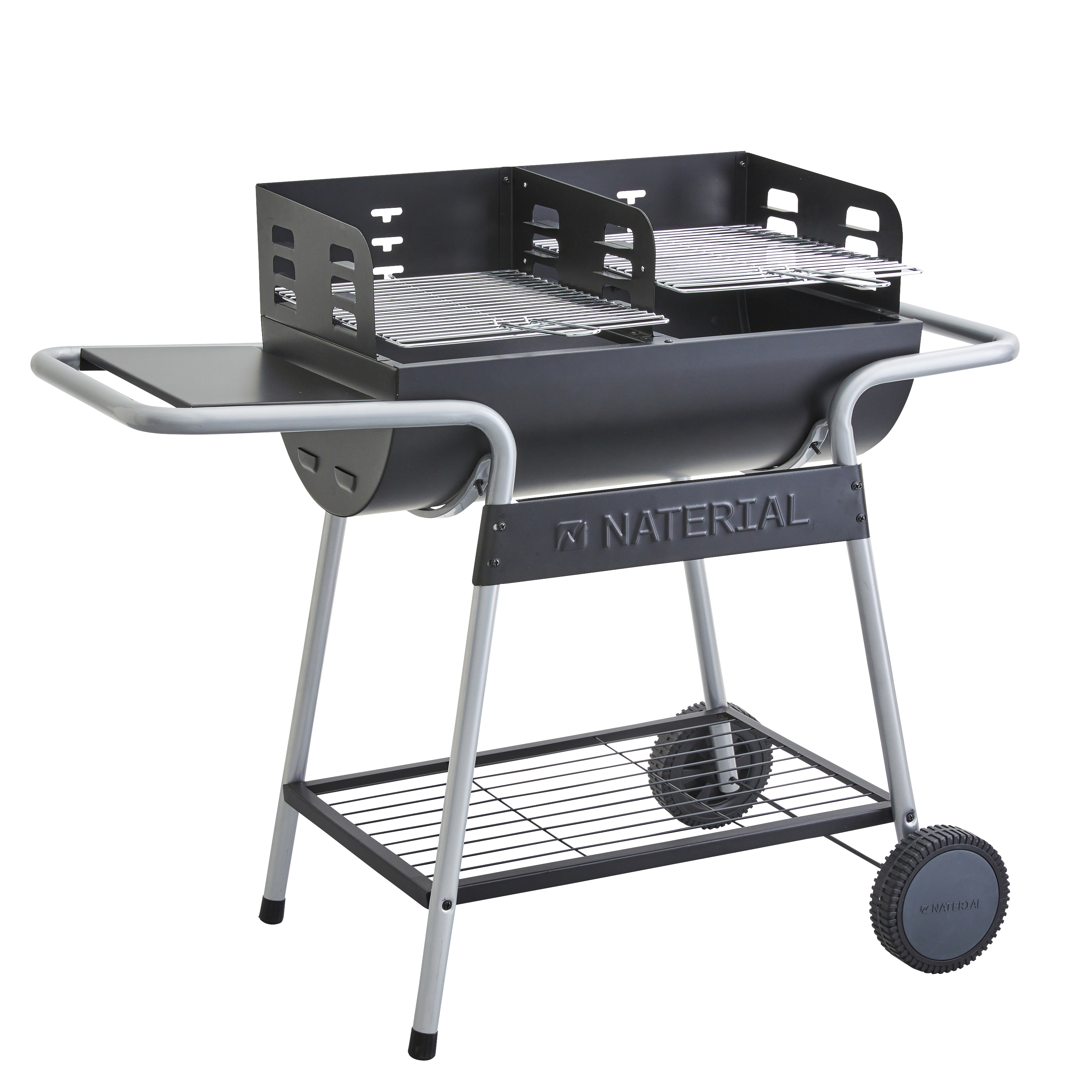 Grill węglowy 40x32 cm Icarus Alpha II Trolley Naterial
