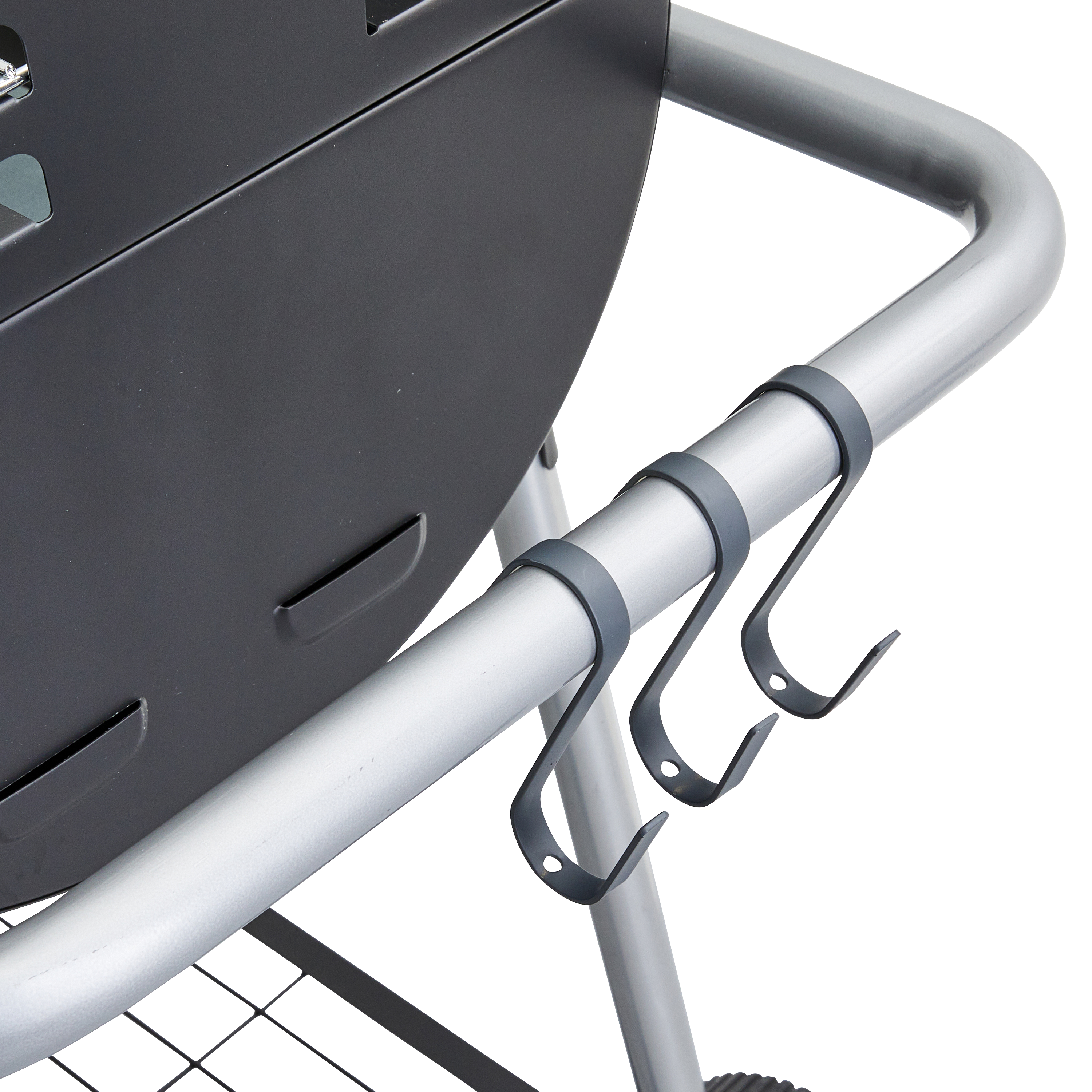 Grill węglowy 40x32 cm Icarus Alpha II Trolley Naterial - 9