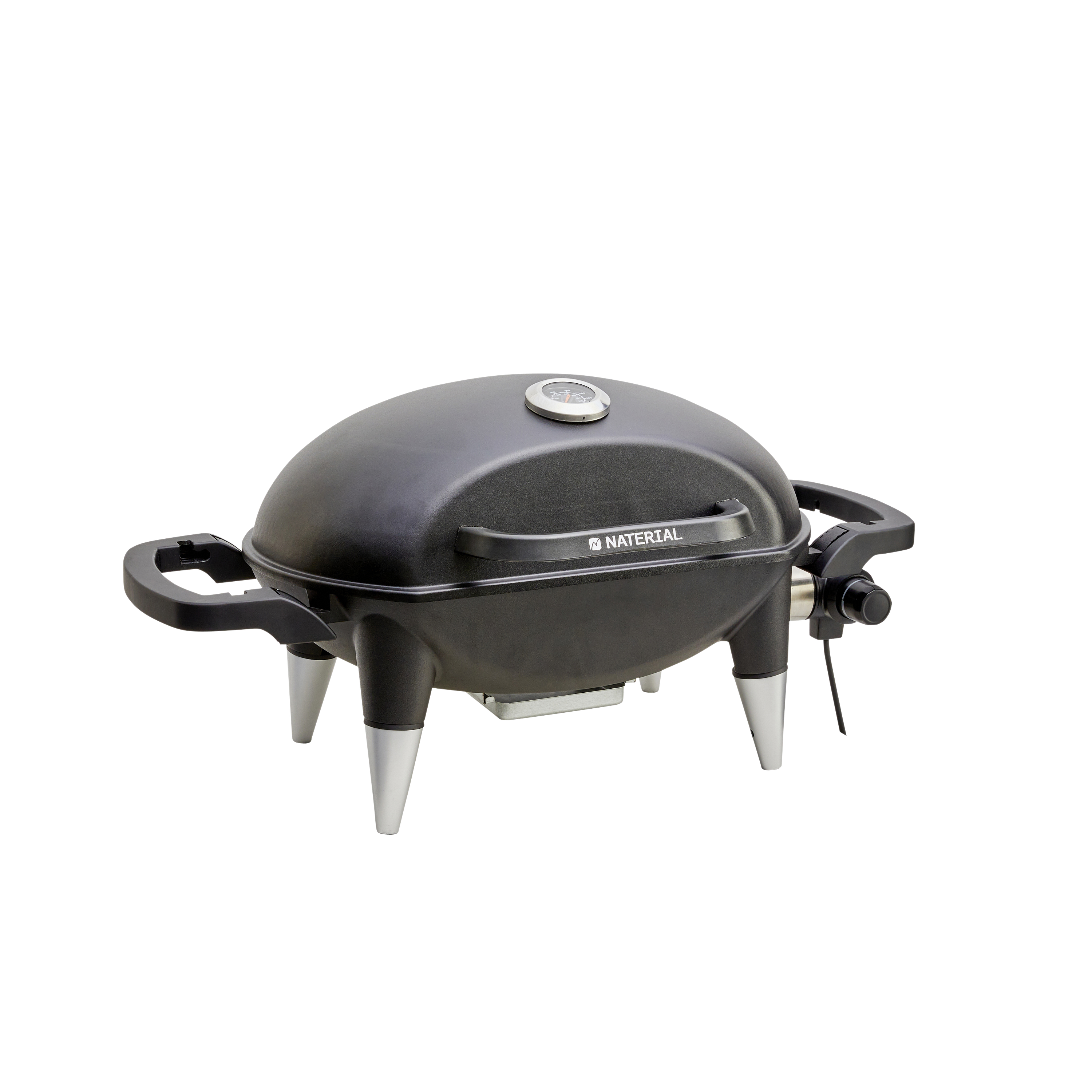 Barbecue électrique Hyperion NATERIAL 2200w, noir | Leroy Merlin