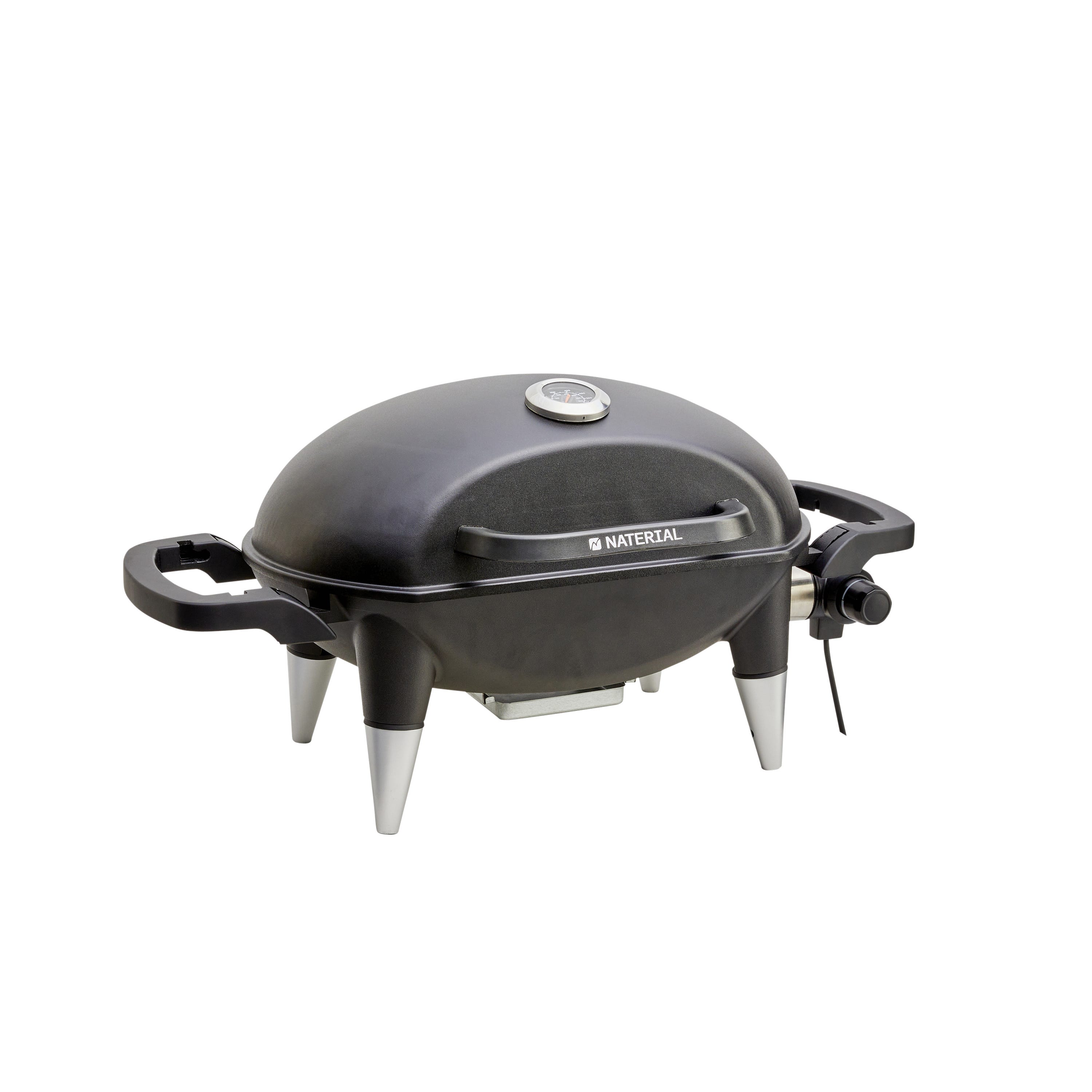Barbecue électrique Hyperion NATERIAL 2200w, noir | Leroy Merlin