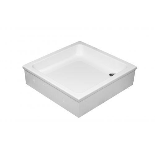 Brodzik do kabiny prysznicowej kwadratowy Grawello 80x80x26 cm Schedpol