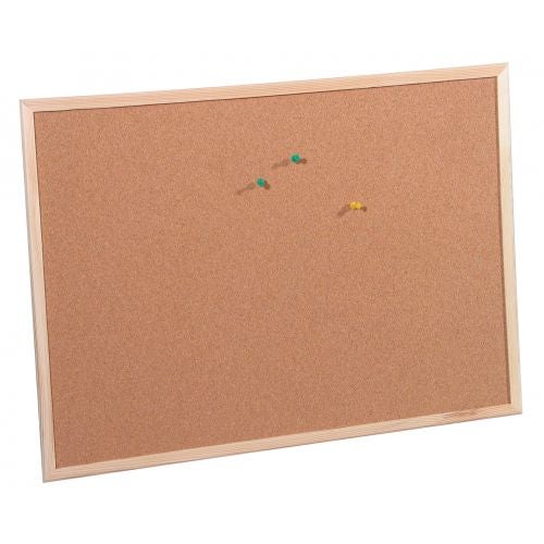 Tablica korkowa w sosnowej ramie 60 x 40 cm