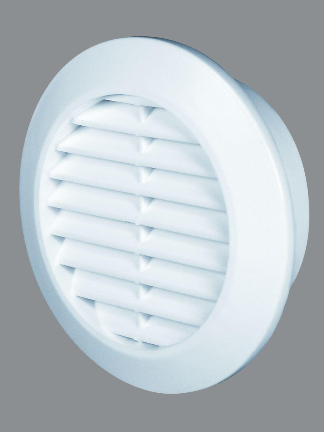 Kratka wentylacyjna OKRĄGLA 70 mm biała EQUATION - 2