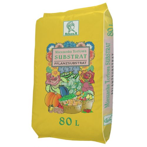 Torf ogrodniczy odkwaszony 80l Athena