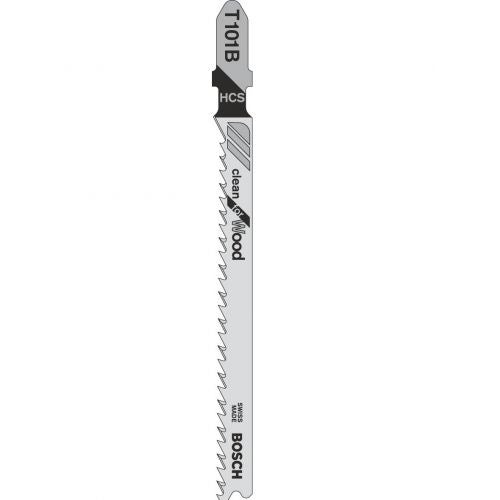Brzeszczot do wyrzynarki T do drewna 3 - 30 mm Clean for wood T101B 3 szt. BOSCH