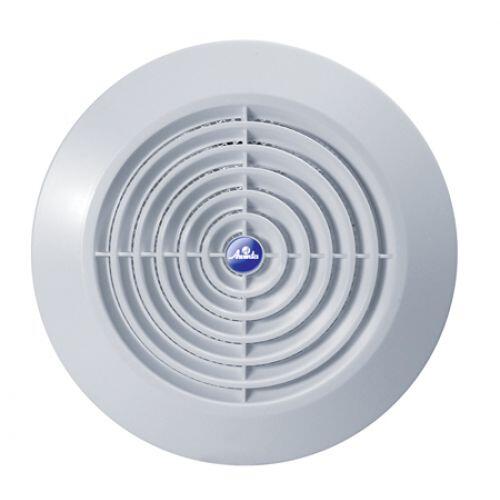 Kratka wentylacyjna OKRĄGŁA 100 mm biała EQUATION