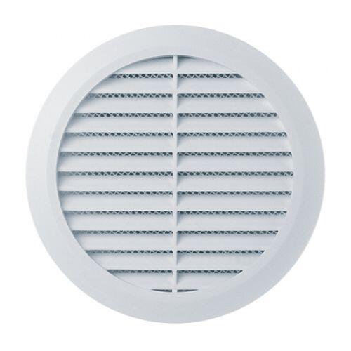 Kratka wentylacyjna OKRĄGŁA 125 mm biała EQUATION