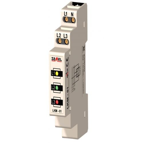 Wyłącznik nadprądowy 1 - MOD. 3 LED ZAMEL