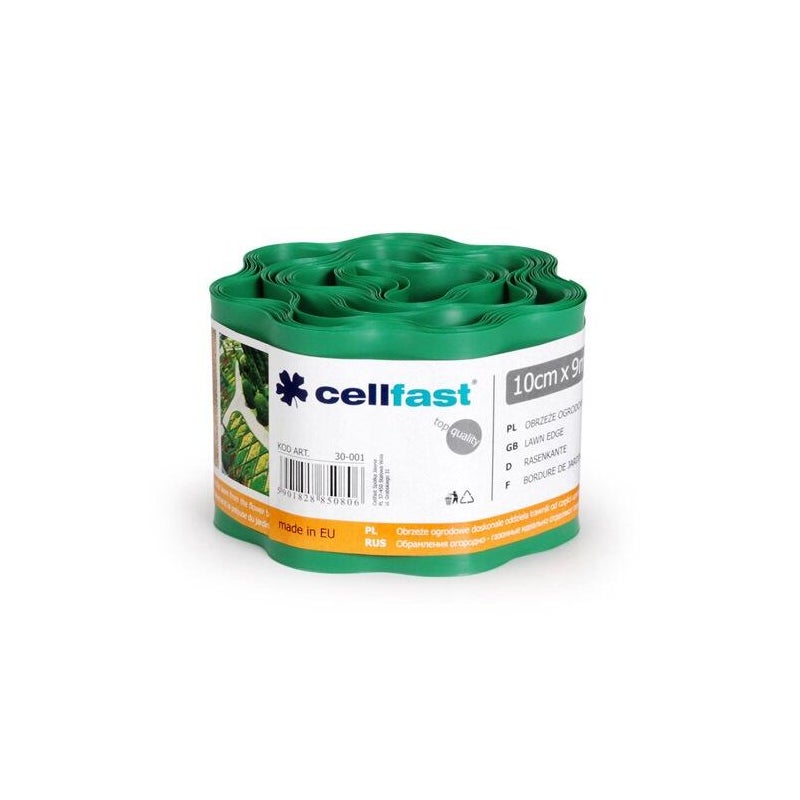 Obrzeże trawnikowe 900x10 cm zielone CellFast