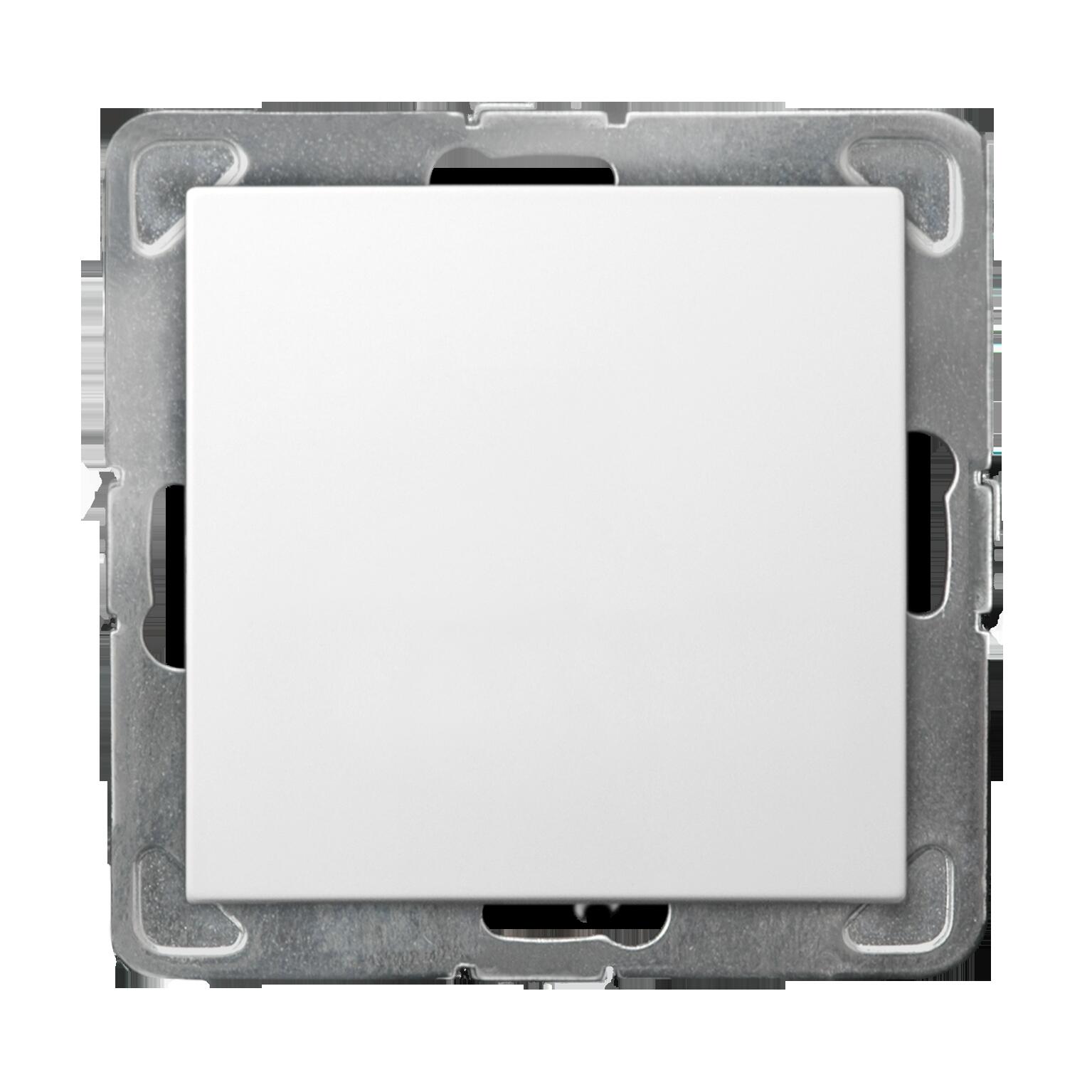 Włącznik pojedynczy IMPRESJA Biały OSPEL - 14