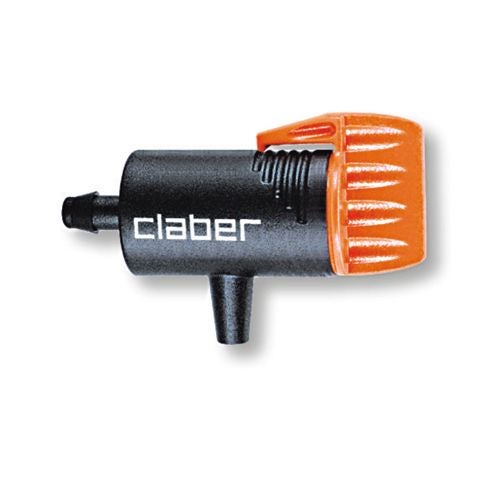 Gocciolatore fine linea in polipropilene CLABER regolabile - 4