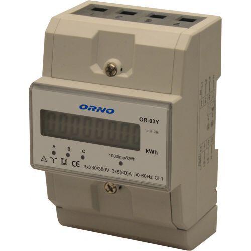 Licznik energii 3-fazowy OR-WE-505 ORNO