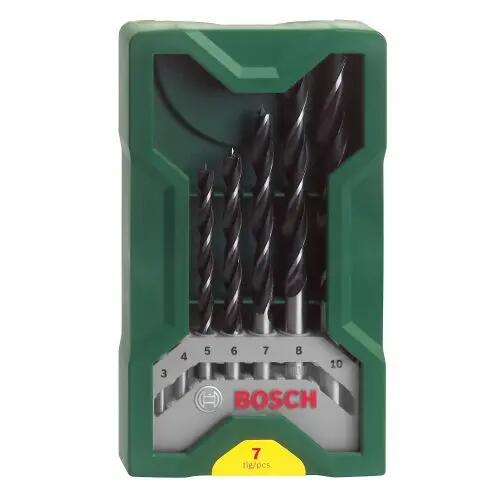 Set brocas bosch madera mini x-line 7
