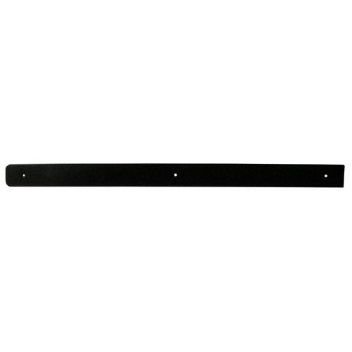 Listwa aluminiowa boczna czarna P R6 3.8x60 cm Biuro Styl