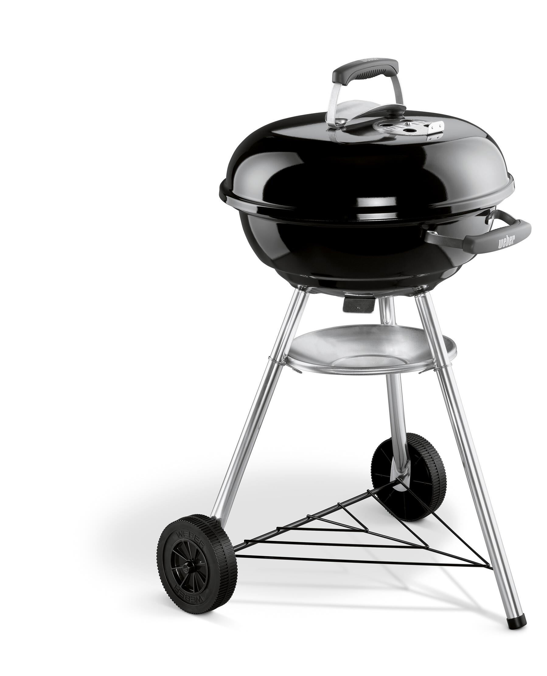Barbecue a carvão WEBER COMPACT KETTLE 47CM PRETO - 12