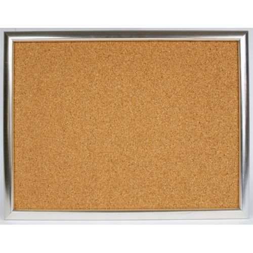Tablica korkowa w srebrnej ramie 120 x 70 cm
