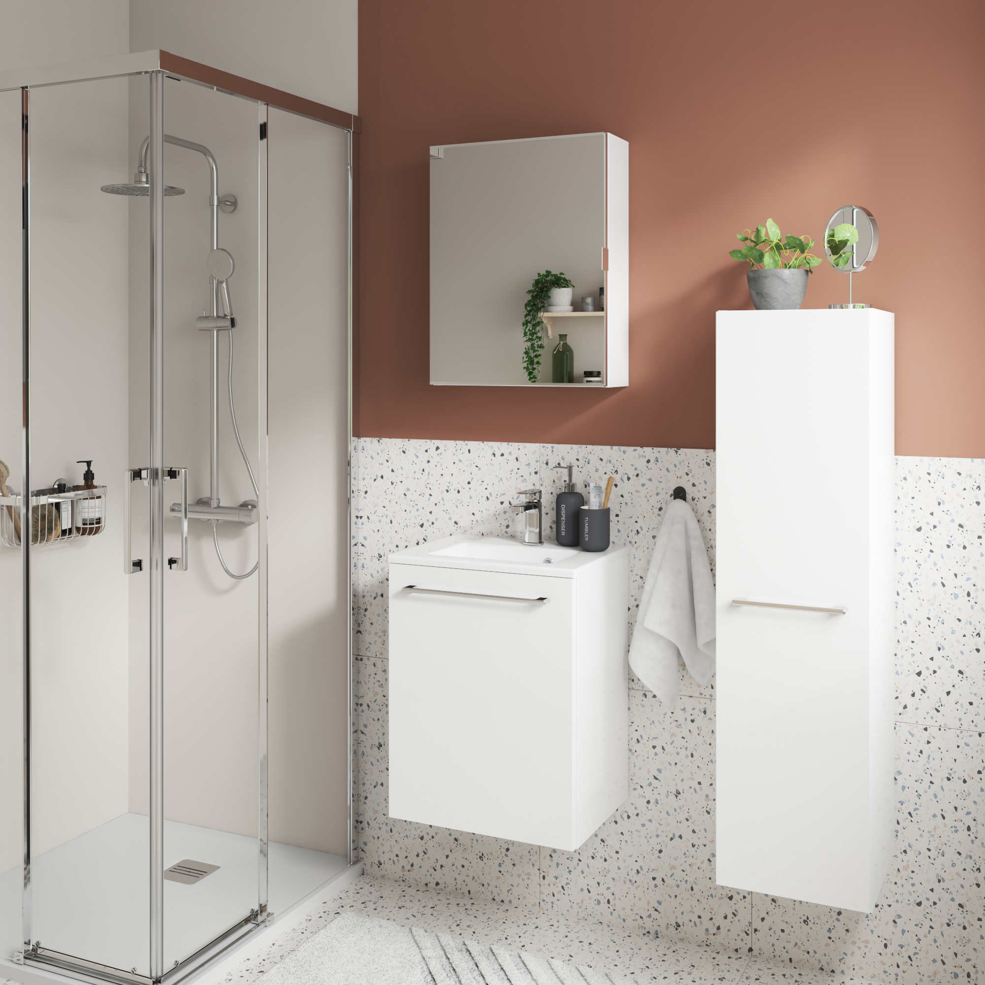 Porte, l.30 x H.115cm, Blanc-Blanc 0, Remix - 5