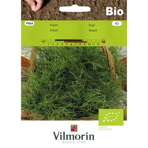 Koper ogrodowy Bio nasiona ekologiczne Vilmorin