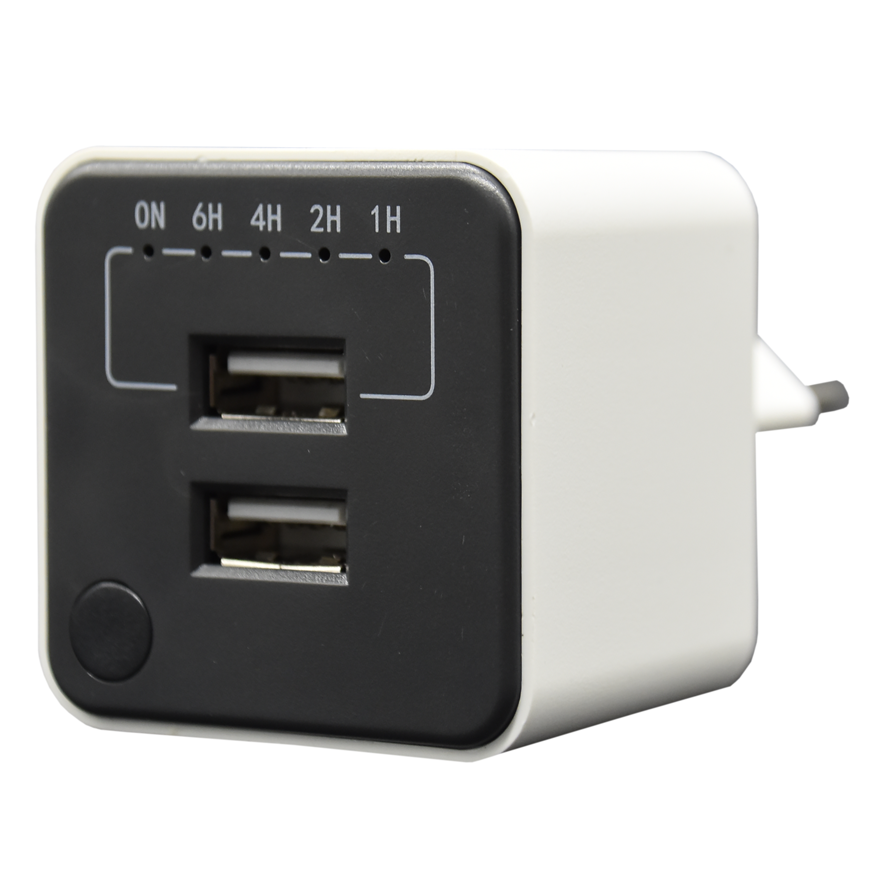 Programador lexman con dos puertos usb en color negro