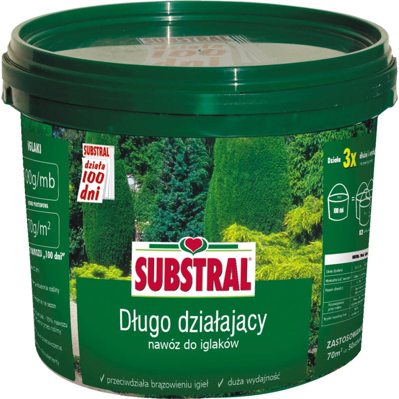 Nawóz do iglaków 100 dni 8kg Substral