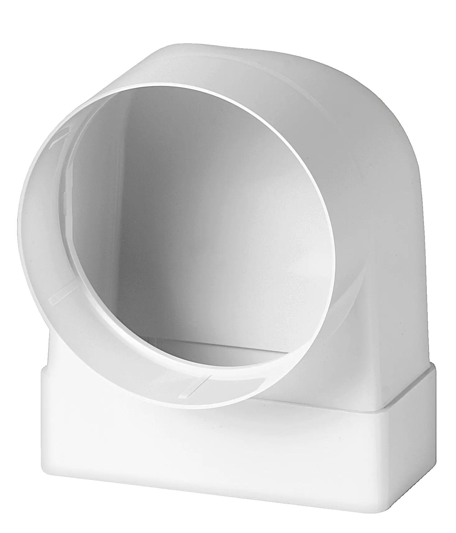 Kolanko wentylacyjne ŁĄCZNIKOWE 90° 55 x 110 / 100 mm 0.8 m EQUATION - 3