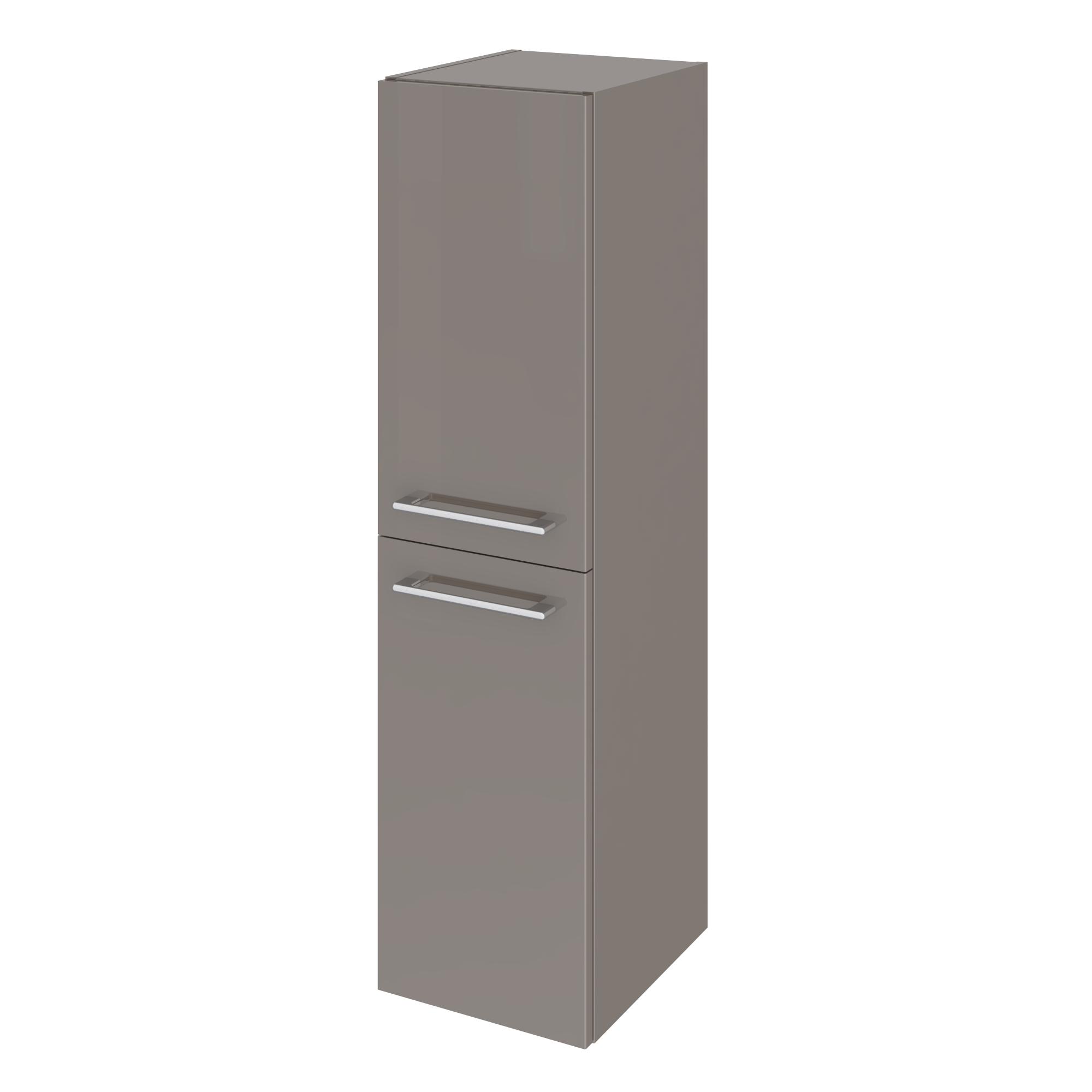 Colonne l.30 x H.115 x P.33 cm gris granit Remix - 6