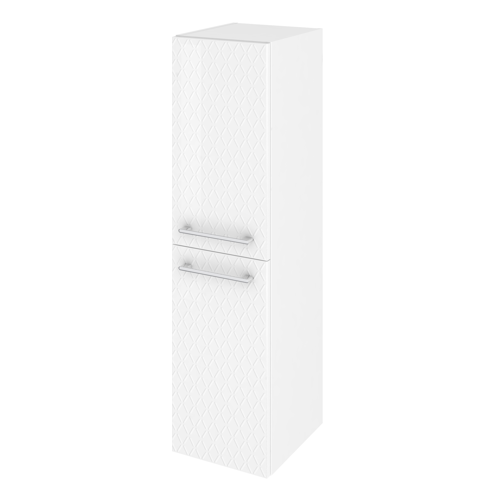 Caisson colonne, l.30 x H.115 x P.33cm, Blanc-Blanc 0, Remix - 9