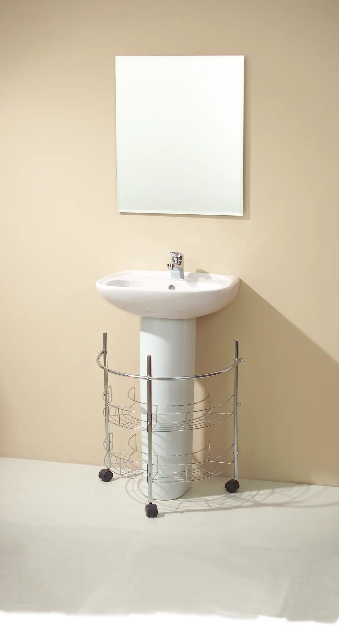 Lustro łazienkowe bez oświetlenia PROSTOKĄTNE 60 x 50 cm DUBIEL VITRUM - 6