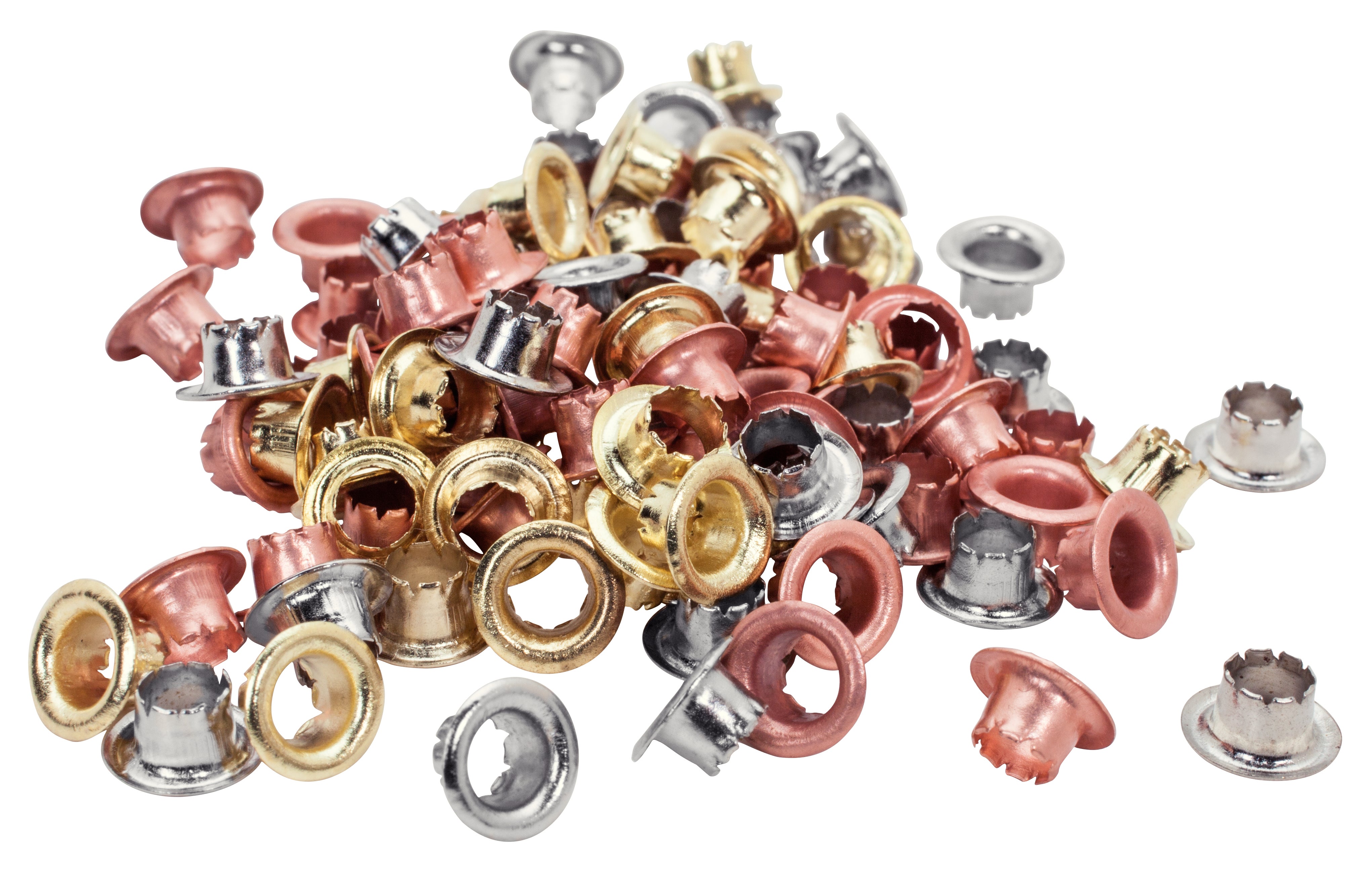 Kit Outil à œillets 10mm + 20 œillets Acier Zingué - Pour Pose Rapide