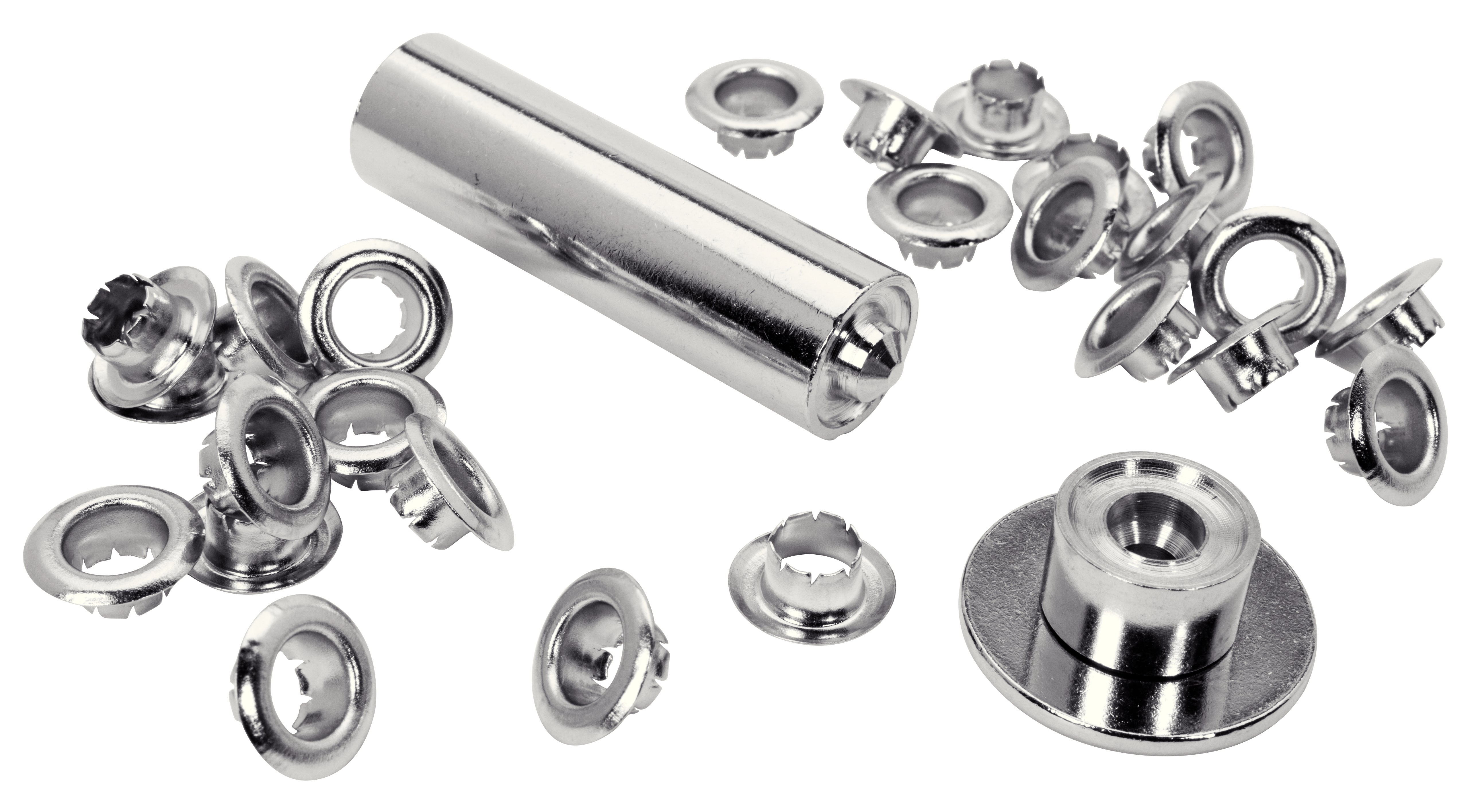 Lot de 25 oeillets acier Diam.6 RAPID - 2