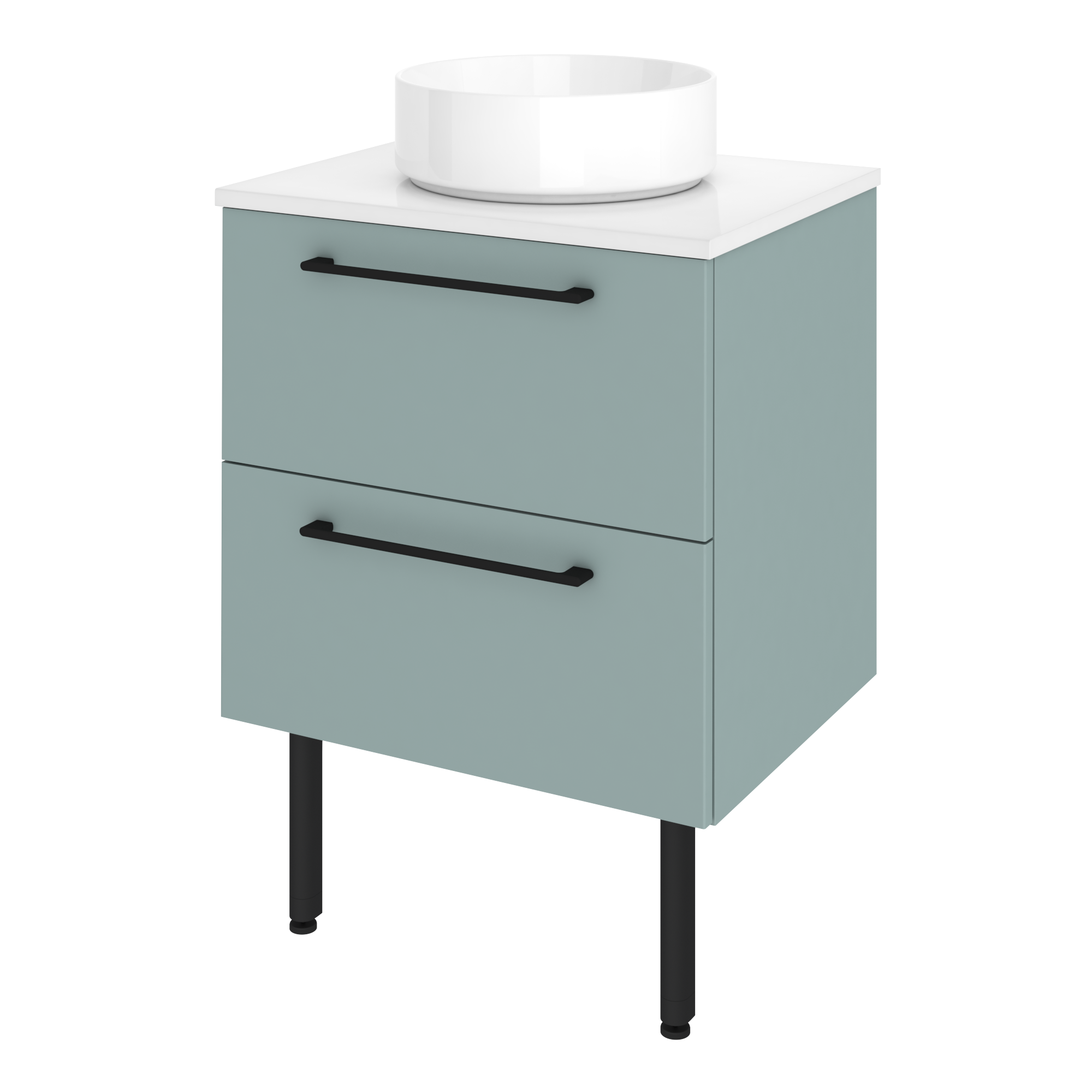 Nóżki meblowe do szafki REMIX 2 sztuki SENSEA - 3