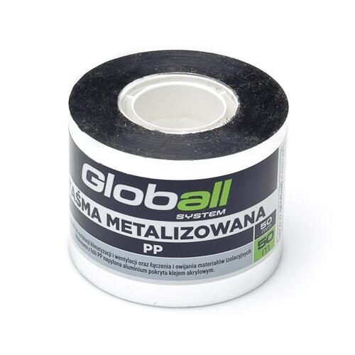 Taśma metalizowana PP 50 mm x 50 m GLOBALL