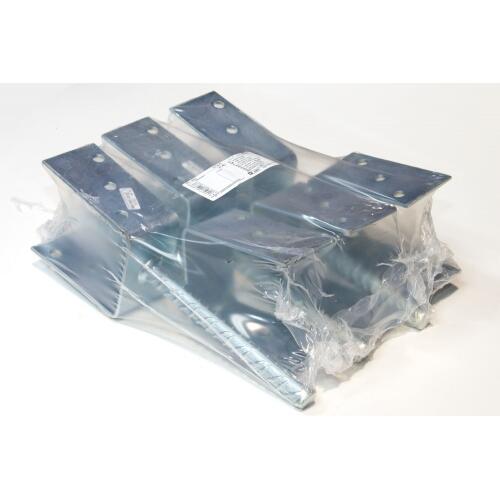 Podstawa słupa do betonu 91x120x4 mm metalowa Domax - 2