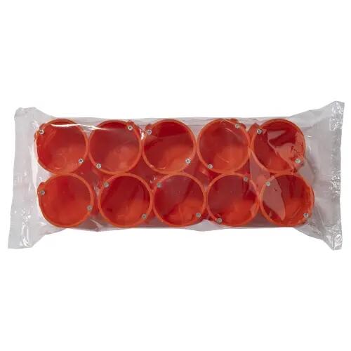 Puszka instalacyjna podtynkowa 60mm łączeniowa głęboka 10szt. ELEKTRO-PLAST