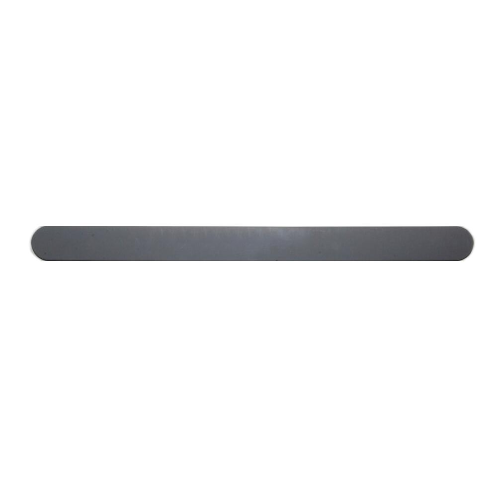 Zaślepka do parapetu popielata 2U 40x3.2x0.7 cm Biuro Styl