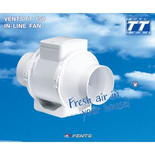 Wentylator kanałowy 150TT 2BIEG VENTS - 2