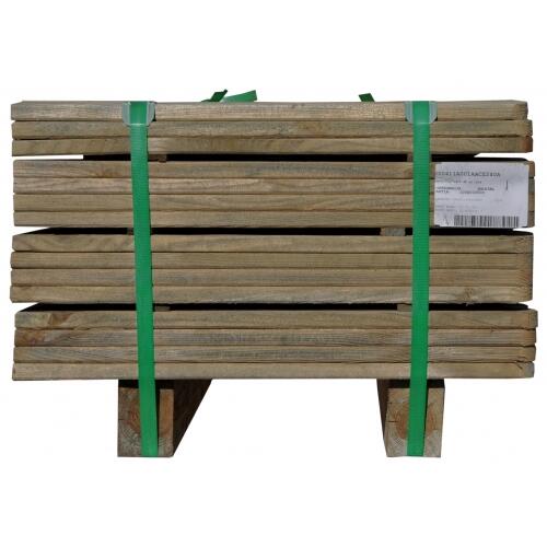 Deska tarasowa drewniana 11.5x240x2.8 cm Sosna Stelmet - 7