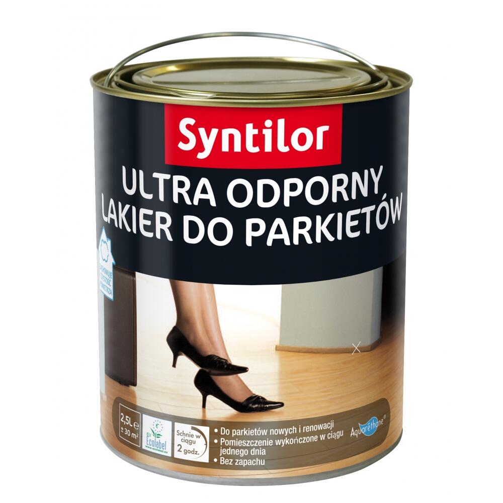 Lakier do parkietu ULTRA ODPORNY 2.5 l Bezbarwny Mat SYNTILOR